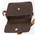 Céline Borsa a spalla circolare in tela Macadam CELINE in pelle PVC marrone oro Auth ti3851 D'oro - vista 16
