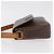 Céline Borsa a spalla circolare in tela Macadam CELINE in pelle PVC marrone oro Auth ti3851 D'oro - vista 5