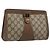 Borsa Sherry Line GG Supreme Web di GUCCI in PVC beige e oro 89 01 032 Auth yk20277 D'oro