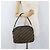 Bolsa de Ombro em Lona Trotter Christian Dior Azul Marinho Dourado Auth ka3862 - vista 19