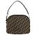 Bolsa de Ombro em Lona Trotter Christian Dior Azul Marinho Dourado Auth ka3862 - vista 2