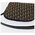 Bolsa de Ombro em Lona Trotter Christian Dior Azul Marinho Dourado Auth ka3862 - vista 7