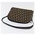 Bolsa de Ombro em Lona Trotter Christian Dior Azul Marinho Dourado Auth ka3862 - vista 8