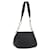 Borsa a Spalla con Catena Prada in Pelle Nera e Oro Auth mr2300 Nero D'oro