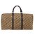 Borsa Boston in tela Trotter Christian Dior marrone oro Auth 175130 D'oro - vista 3