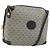 Gucci Micro GG Supreme Schultertasche PVC Navy Gold 007 58 0093 Auth 175353 Golden Marineblau
