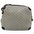 Gucci Micro GG Supreme Schultertasche PVC Navy Gold 007 58 0093 Auth 175353 Golden Marineblau - Ansicht 3