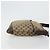 Borsa a Spalla GG Canvas Gucci Beige Argento 145857 Auth 176602 - vista 4