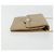 Bolsa de ombro de couro bege dourado Christian Dior Auth 175143 - vista 4