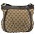 Borsa a Spalla GG Canvas Gucci Beige Oro 203257 Auth ka3983 D'oro - vista 3