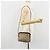 Gucci Borsa a Spalla GG Supreme PVC Beige Oro 97 02 068 Auth 175484 - vista 21