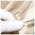 CHANEL Nuova linea da viaggio Borsa a mano in nylon beige oro CC Auth BA12132 D'oro - vista 22