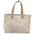 CHANEL Nuova linea da viaggio Borsa a mano in nylon beige oro CC Auth BA12132 D'oro - vista 3