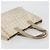 CHANEL Nuova linea da viaggio Borsa a mano in nylon beige oro CC Auth BA12132 D'oro - vista 6