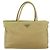 PRADA Borsa a mano in nylon beige argento autentica ti3872 - vista 13