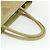 PRADA Borsa a mano in nylon beige argento autentica ti3872 - vista 7