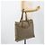 Gucci Borsa Tote GG Supreme in PVC beige e oro 39 02 061 Auth 175347 D'oro - vista 19