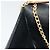Borsa a spalla con catena Christian Dior in pelle nera e oro Auth 175172 Nero D'oro - vista 19