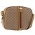 Gucci Borsa a spalla Micro GG Supreme in PVC Beige Oro Auth BA12144 D'oro
