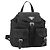 PRADA Backpack Nylon Black Silver Auth YKZ1087 Silvery