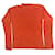 Balmain Oversize-Pullover orange – strukturierter Strick – moderner Stil  - Ansicht 1
