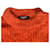 Balmain Oversize-Pullover orange – strukturierter Strick – moderner Stil  - Ansicht 2
