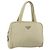 PRADA Borsa a mano in nylon avorio argento Auth 175267 Crudo