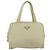 PRADA Borsa a mano in nylon avorio argento Auth 175267 Crudo - vista 13