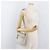 CHANEL Nuova linea da viaggio Borsa a spalla in nylon beige CC Auth ka3980A - vista 23