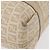 Borsa a mano in tela Zucchino FENDI avorio e oro Auth 175493 - vista 10