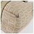 Borsa a mano in tela Zucchino FENDI avorio e oro Auth 175493 - vista 11
