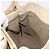 Borsa a mano in tela Zucchino FENDI avorio e oro Auth 175493 - vista 17