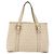 Borsa a mano in tela Zucchino FENDI avorio e oro Auth 175493 - vista 3