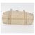 Borsa a mano in tela Zucchino FENDI avorio e oro Auth 175493 - vista 9