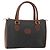 Borsa a mano GG Canvas Gucci Nera Oro 002 58 0159 Auth 175333 Nero D'oro
