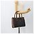 Borsa a mano GG Canvas Gucci Nera Oro 002 58 0159 Auth 175333 Nero D'oro - vista 22