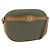 Borsa a Spalla Christian Dior in Pelle Verde Oro Auth BA12145 D'oro