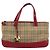 Burberry Nova Check Handtasche aus Canvas Beige Gold Auth 176714 - Ansicht 2