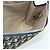 Clutch in tela Trotter Christian Dior Navy Argento Auth ti3819 Blu navy - vista 14