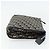 Clutch in tela Trotter Christian Dior Navy Argento Auth ti3819 Blu navy - vista 5