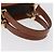 Céline Borsa a mano in tela Macadam CELINE in pelle PVC marrone oro Auth 176037 D'oro - vista 7