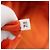 PRADA Borsa a Mano Nylon 2 vie Arancione Argento Auth ka3919 - vista 12