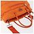 PRADA Borsa a Mano Nylon 2 vie Arancione Argento Auth ka3919 - vista 6