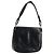 Sac à épaule en cuir noir et argent GUCCI 001 3195 Auth 176586 Argenté