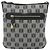 LOEWE Borsa a Spalla Anagram in Pelle PVC Grigia Oro Auth yk20256 Marrone D'oro - vista 13
