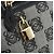 LOEWE Borsa a Spalla Anagram in Pelle PVC Grigia Oro Auth yk20256 Marrone D'oro - vista 17