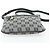 LOEWE Borsa a Spalla Anagram in Pelle PVC Grigia Oro Auth yk20256 Marrone D'oro - vista 5