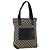 GUCCI GG Canvas Tote Bag Beige Silber 019 0401 Auth 175709