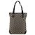 GUCCI GG Canvas Tote Bag Beige Silber 019 0401 Auth 175709 - Ansicht 3
