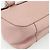 Borsa a mano Gancini in pelle rosa argento Auth 176491 di Salvatore Ferragamo - vista 11